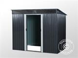 Vrtna šupa s krovnim prozorom 2,38x1,74x1,96m, 4,14m², ProShed®, Antracit/Bijela