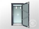 Vrtna šupa, čelični ormar 0,98x0,81x1,8m, 0,79m², ProShed®, Antracit