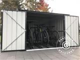 Caseta para bicicletas Lotus 4,22m² 2,11x2x1,65m, Antracita