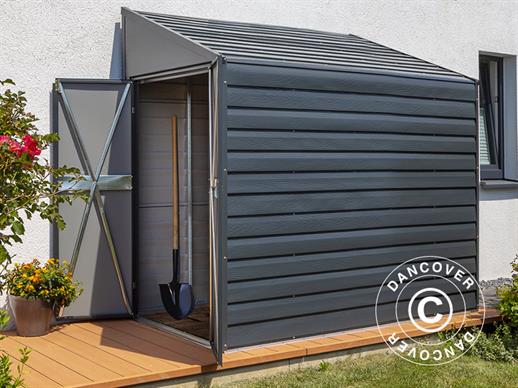 Lean-to shed Arrow 1.24x2.03x2.08 m, Anthracite