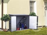 Garden storage shelter Spacemaker 1.83x0.75x1.28 m, Anthracite
