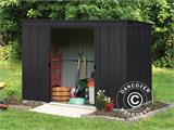 Garden shed Spacemaker 2.54x1.19x1.96 m, Dark Grey