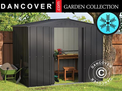 Garden Shed 2.61x1.83x2.04 m, 4.79 m², Anthracite