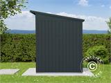 Garden Shed 1.98x1.96x2.28 m, 3.90 m², Anthracite ONLY 1 PCS. LEFT