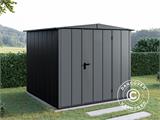Garden metal shed w/pitched roof, Hörmann Elegant Typ2, 2.59x2.48x2.16 m, Anthracite