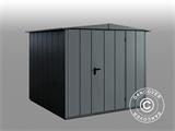 Garden metal shed w/pitched roof, Hörmann Elegant Typ2, 2.59x2.48x2.16 m, Anthracite