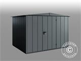Garden metal shed w/pitched roof, Hörmann Elegant Typ3, 3.24x2.48x2.19 m, Anthracite