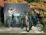 Guarda bicicletas, Bicycle Storage Box, Trimetals, 1,96x0,89x1,33m, Gris antracita