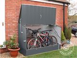 Aufbewahrungsbox für Fahrräder, Protect-a-Cycle, Trimetals, 1,96x0,89x1,33m, Anthrazit