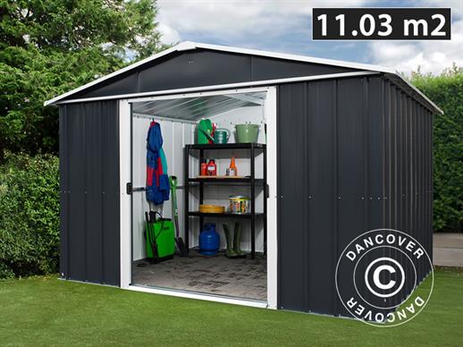 Garden shed 3.03x3.96x2.02 m, Anthracite