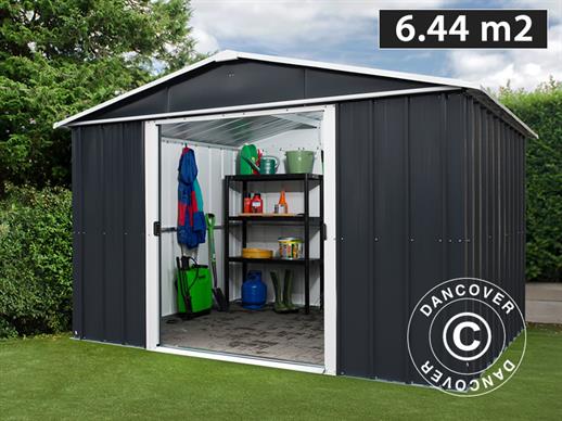 Garden shed 3.03x2.37x2.02 m, Anthracite