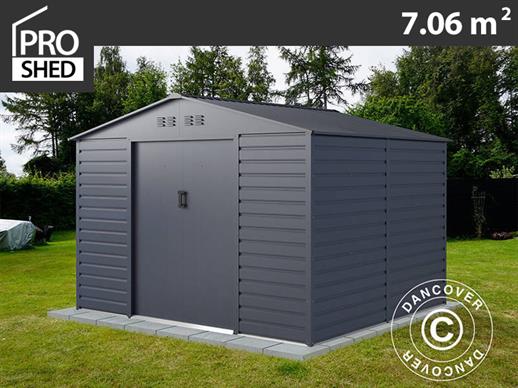 Garden shed 2.77x2.55x1.98 m ProShed®, Anthracite