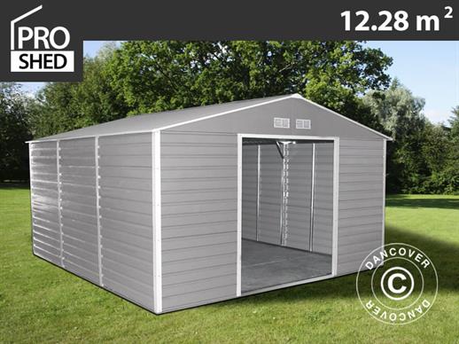 Garden shed 3.4x3.82x2.05 m ProShed®, Grey/Brown