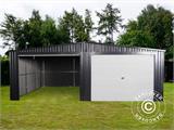 Metal garage double 6.37x5.13x2.41 m ProShed®, Anthracite