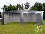 Metal garage double 6.37x5.13x2.41 m ProShed®, Anthracite