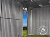 Garagem de metal dupla 6,37x5,13x2,41m ProShed®, Antracite
