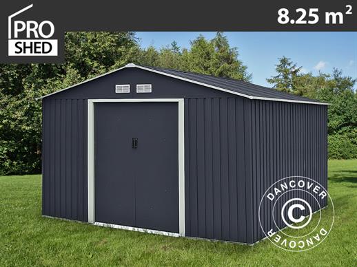 Garden Shed 2.77x3.19x2.02 m ProShed®, Anthracite