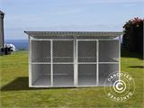 Dog run and kennel 3.22x2.75x1.86 m ProShed®, Anthracite