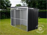 Dog run and kennel 2.6x1.6x1.8 m ProShed®, Anthracite ONLY 1 PC. LEFT