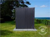 Casetta da giardino/Armadio in metallo 1,6x0,85x1,8m, ProShed®, Antracite