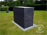 Casetta da giardino/Armadio in metallo con anta scorrevole 1,65x0,8x1,31m, ProShed®, Antracite