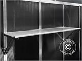 Shelf f/polycarbonate garage Yukon, Palram/Canopia, 34.7x104 cm, Clear