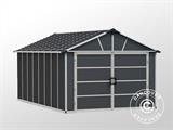 Garage in policarbonato Yukon, 3,32x5,19x2,52m, Palram/Canopia, Grigio Scuro
