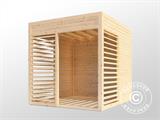 Wooden gazebo, Bertilo Garten Lounge 1, 2.26x2.34x2.32 m