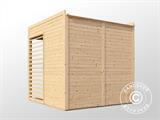 Tenda gazebo de madeira, Bertilo Garten Lounge 1, 2,26x2,34x2,32m