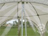 Kuppelzelt Multipavillon 3x3m, Weiß