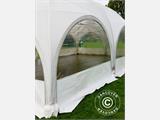 Kopułowy namiot imprezowy Multipavillon - ściana boczna z oknem 3 x 1,95m, Biały