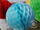 Honeycomb Ball, 50 cm, Red, 10 pcs. ONLY 1 SET LEFT