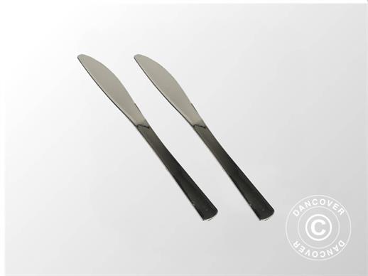 Knivar, 20cm, 50 st., Silverfärgat, BARA 1 SET KVAR