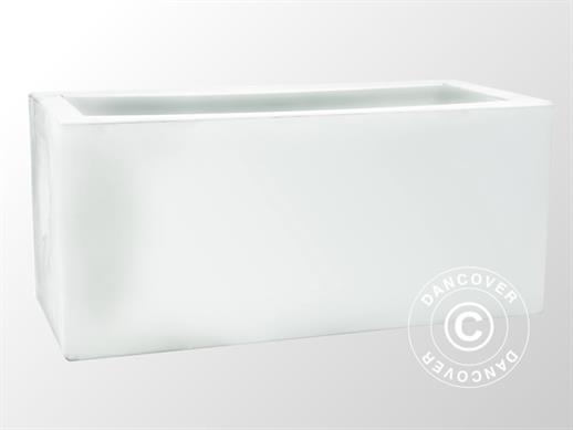 Maceta Fenice 45x100x45,5cm, Blanco