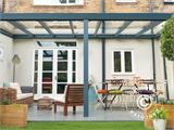 Patio Cover Legend w/Glass Roof, 3x5m, Anthracite