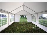 Partyzelt Original 4x8 m PVC, Weiß