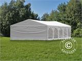 Tente de réception Exclusive 6x10m PVC, Blanc