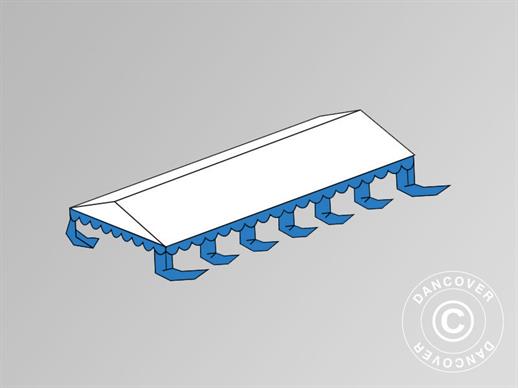 Copertura del tetto per il Tendone per feste Exclusive 6x12m PVC, Bianco/Blu