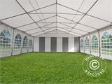 Marquee Exclusive 6x12 m PVC, Grey/White