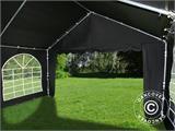 Partyzelt UNICO 4x4m,  Schwarz