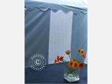 Partytent Original 4x6m PVC, Grijs/Wit