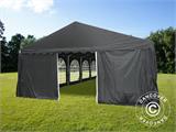 Partyzelt UNICO 5x10m, Schwarz