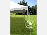 Pole tent 6x12m PVC, Wit