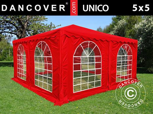 Pagoda Marquee UNICO 5x5 m, Red