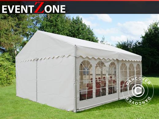 Profesjonalny namiot imprezowy EventZone 6x6m PVC, Biały
