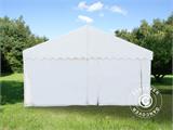 Tente de réception Professionnelle EventZone 6x6m PVC, Blanc