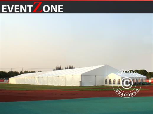 Profesjonalny namiot imprezowy EventZone 25x25m PVC, Biały