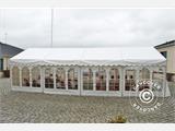 Profesjonalny namiot imprezowy EventZone 6x15m PVC, Biały