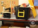 Heavy-duty Storage Box, Super Cargo, 73,5x48,5x48,5cm, Black/Yellow