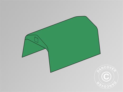 Roof cover for Storage tent PRO 2.4x6 m PVC, Green